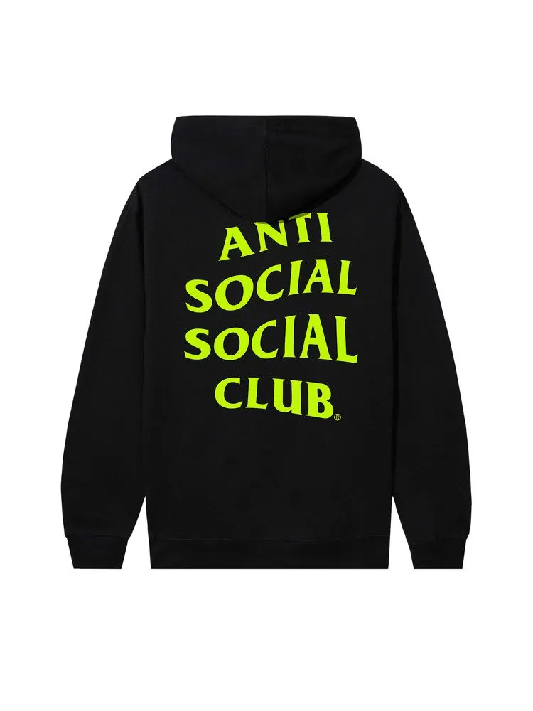 Худи Anti Social Social Club Mind Games Hoodie — изображение 2 из 2, черный