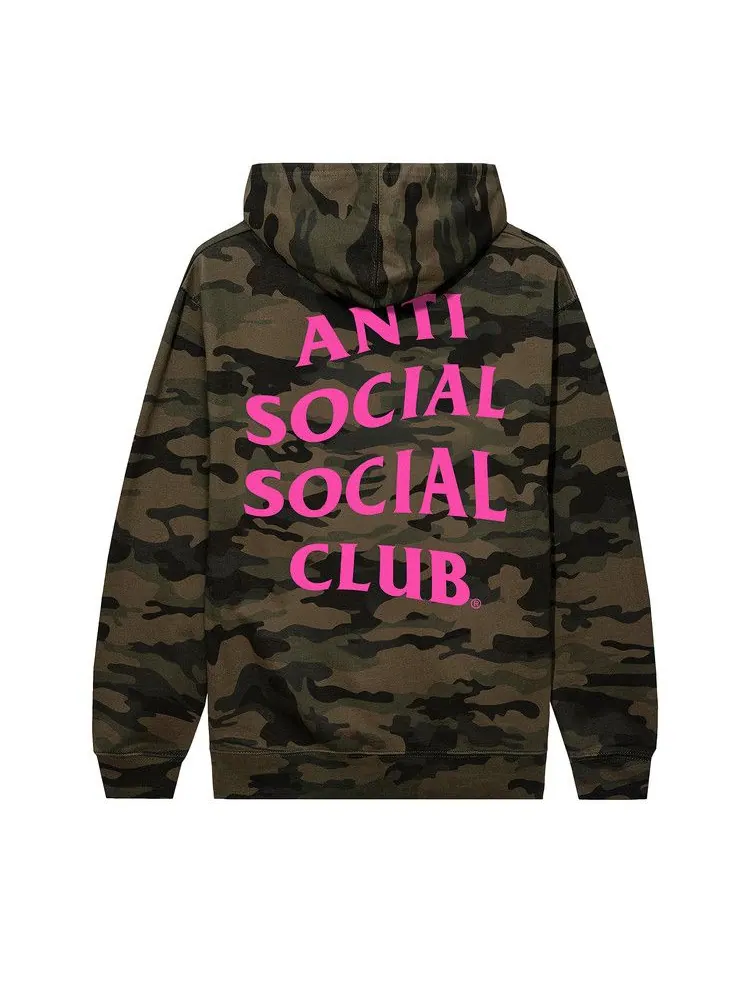 Худи Anti Social Social Club Mind Games Hoodie — изображение 2 из 2, камуфляж
