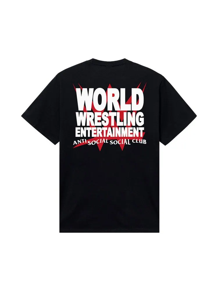 Футболка Anti Social Social Club x WWE Championship Belt Tee — изображение 2 из 2, черный