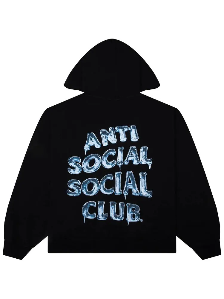 Худи Anti Social Social Club Icy Mind Games — изображение 2 из 2, черный