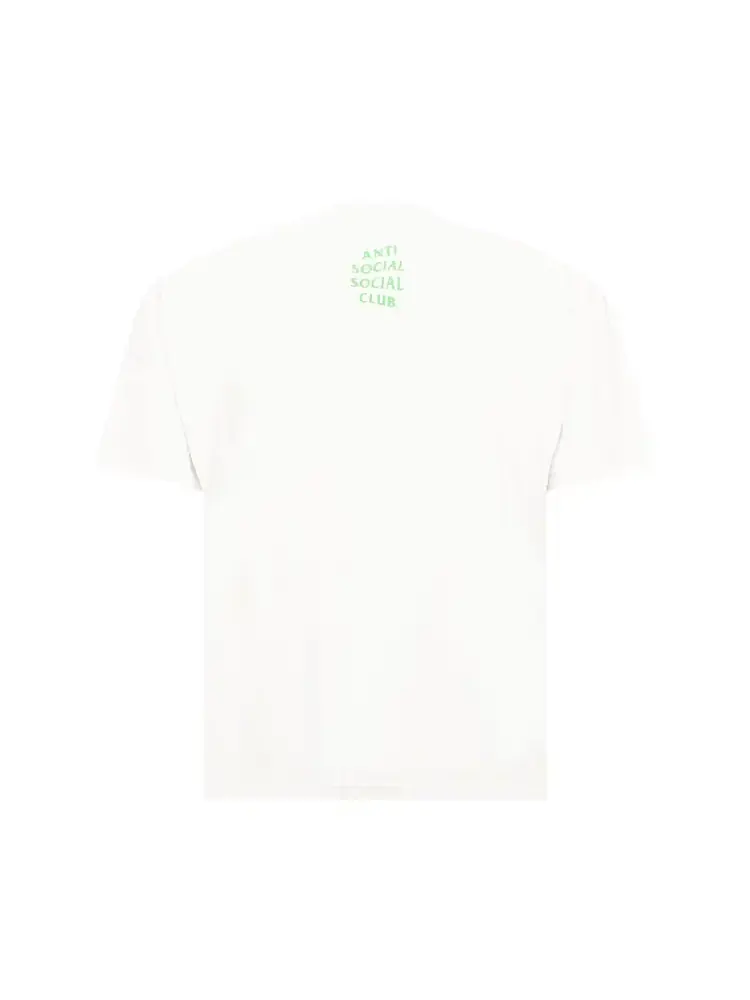 Футболка Anti Social Social Club Redneck Alien with Glow Tee 'White' — изображение 2 из 2, белый