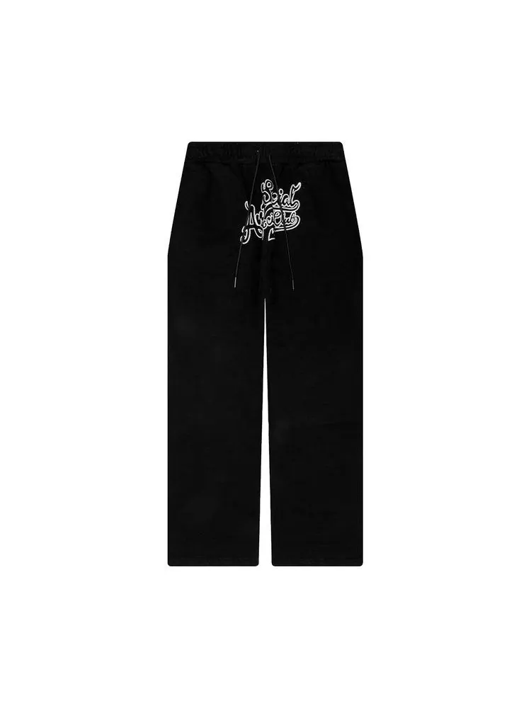 Спортивные брюки Anti Social Social Club Script Club Sweatpant — изображение 1 из 2, черный