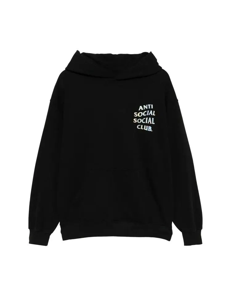 Худи Anti Social Social Club Get Weird Hologram Hoodie — изображение 1 из 2, черный