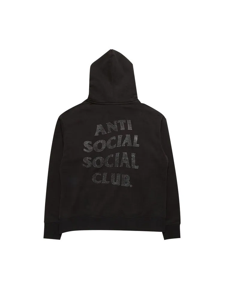 Худи Anti Social Social Club Mind Games Rhinestone Hoodie — изображение 2 из 3, черный