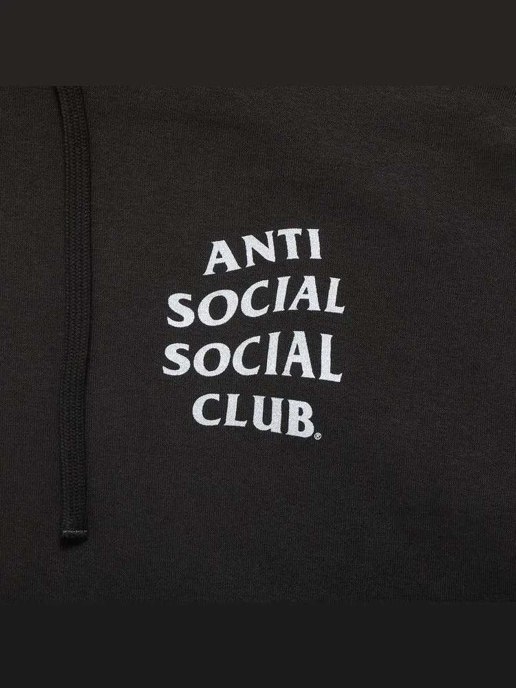 Худи Anti Social Social Club Mind Games Rhinestone Hoodie — изображение 3 из 3, черный