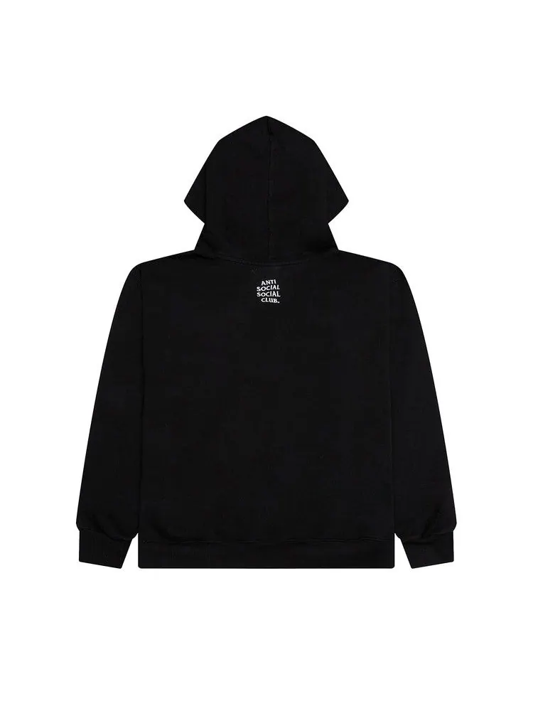Худи Anti Social Social Club Script Club Hoodie — изображение 2 из 2, черный