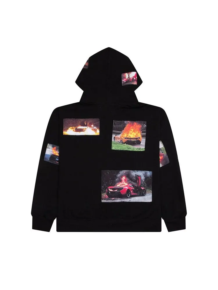 Худи Anti Social Social Club Totaled Hoodie — изображение 2 из 2, черный