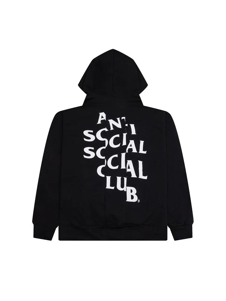 Худи Anti Social Social Club Sliced Mind Games Hoodie — изображение 2 из 2, черный