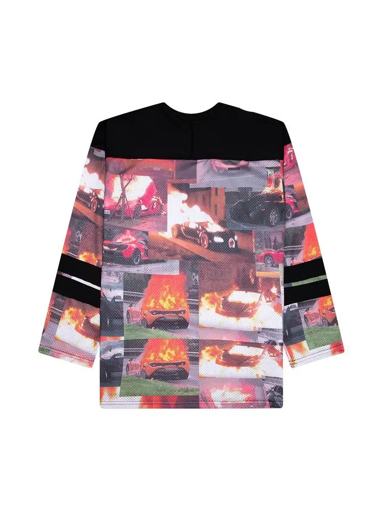 Джерси Anti Social Social Club Burnout Hockey Jersey — изображение 2 из 2, мульти
