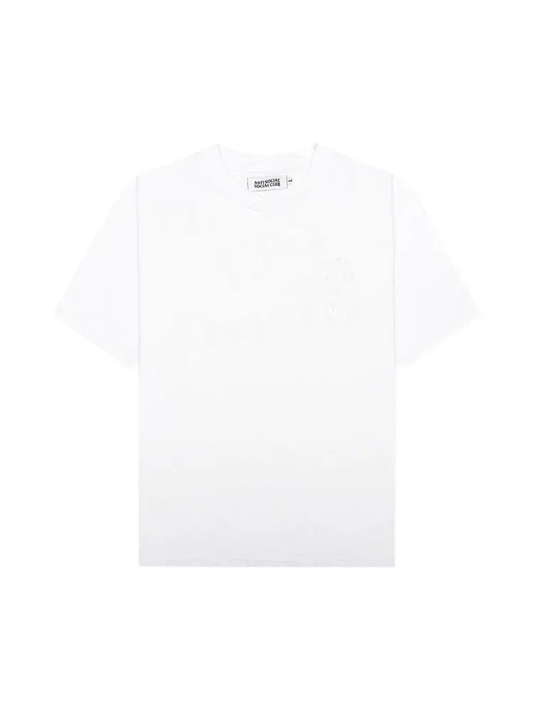 Футболка Anti Social Social Club Get Weird Hologram Tee — изображение 1 из 2, белый