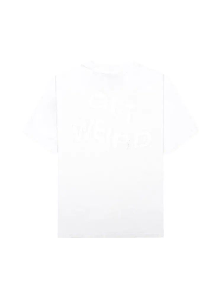 Футболка Anti Social Social Club Get Weird Hologram Tee — изображение 2 из 2, белый
