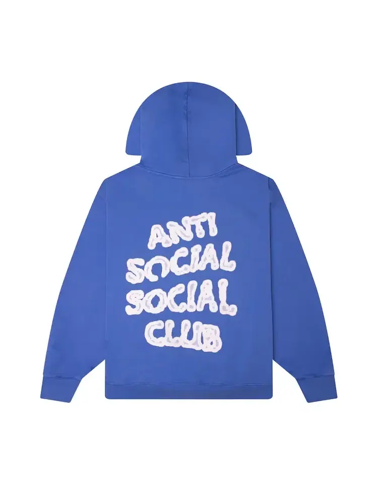 Толстовка Anti Social Social Club I Glow In The Dark Hoodie 'Purple' — изображение 2 из 2, фиолетовый