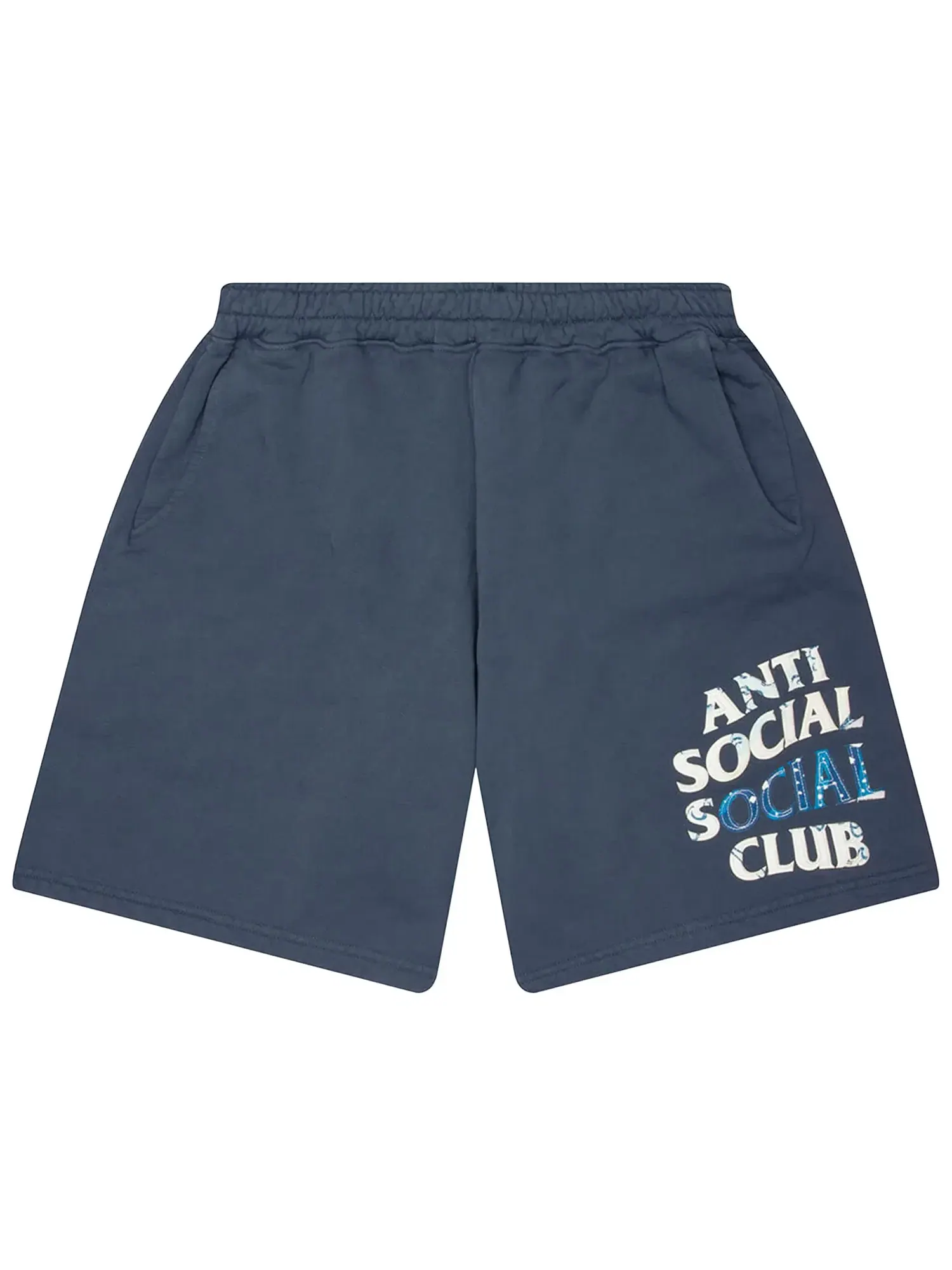 Шорты Anti Social Social Club Tonkatsu Indigo — изображение 1 из 2, синий