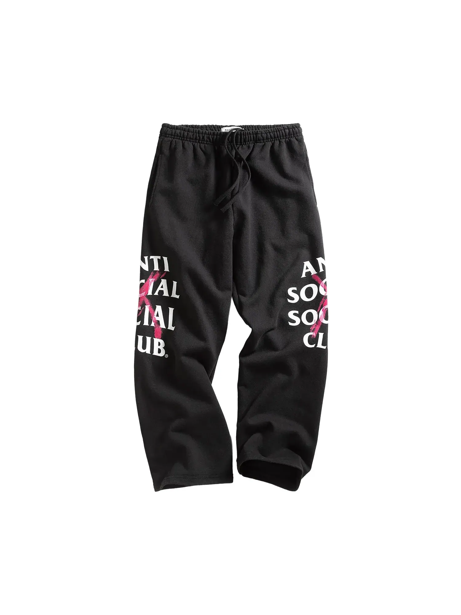 Штаны Anti Social Social Club Cancelled Hand Painted Sweatpants — изображение 1 из 1, черный