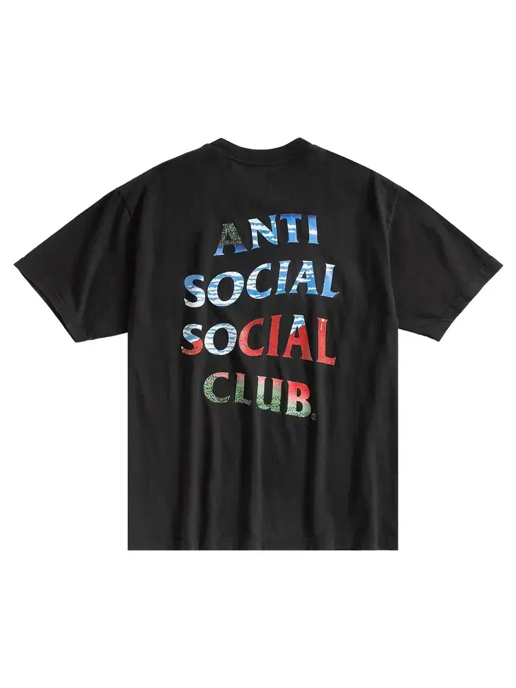 Футболка Anti Social Club Tonkatsu Fine Wind Clear Morning Tee — изображение 2 из 2, черный