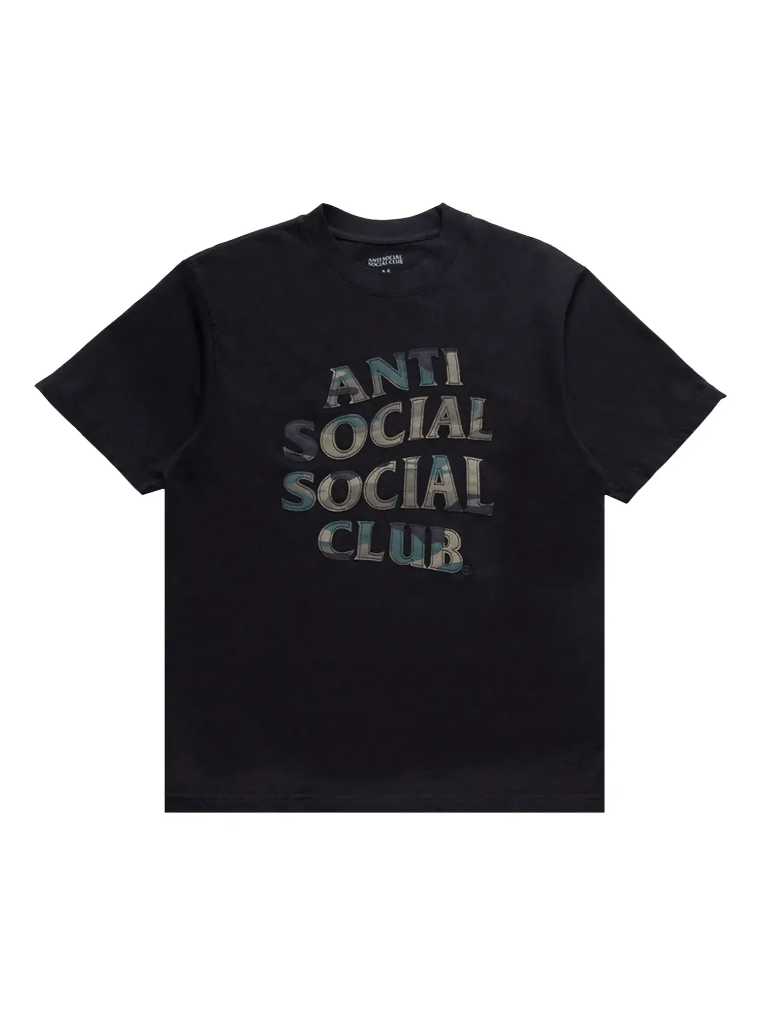 Футболка с аппликацией Anti Social Social Club — изображение 1 из 2, черный