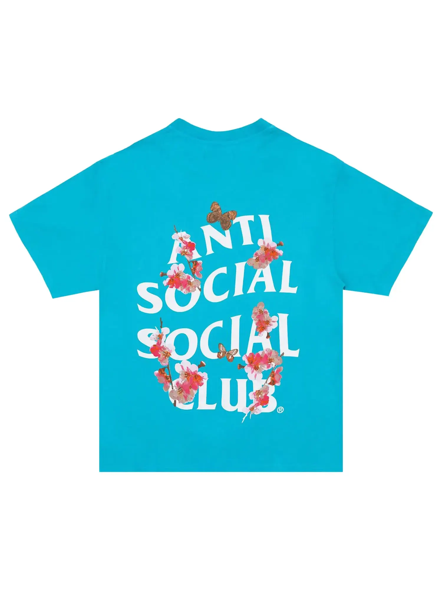 Футболка Anti Social Social Club Kkotch — изображение 2 из 2, синий