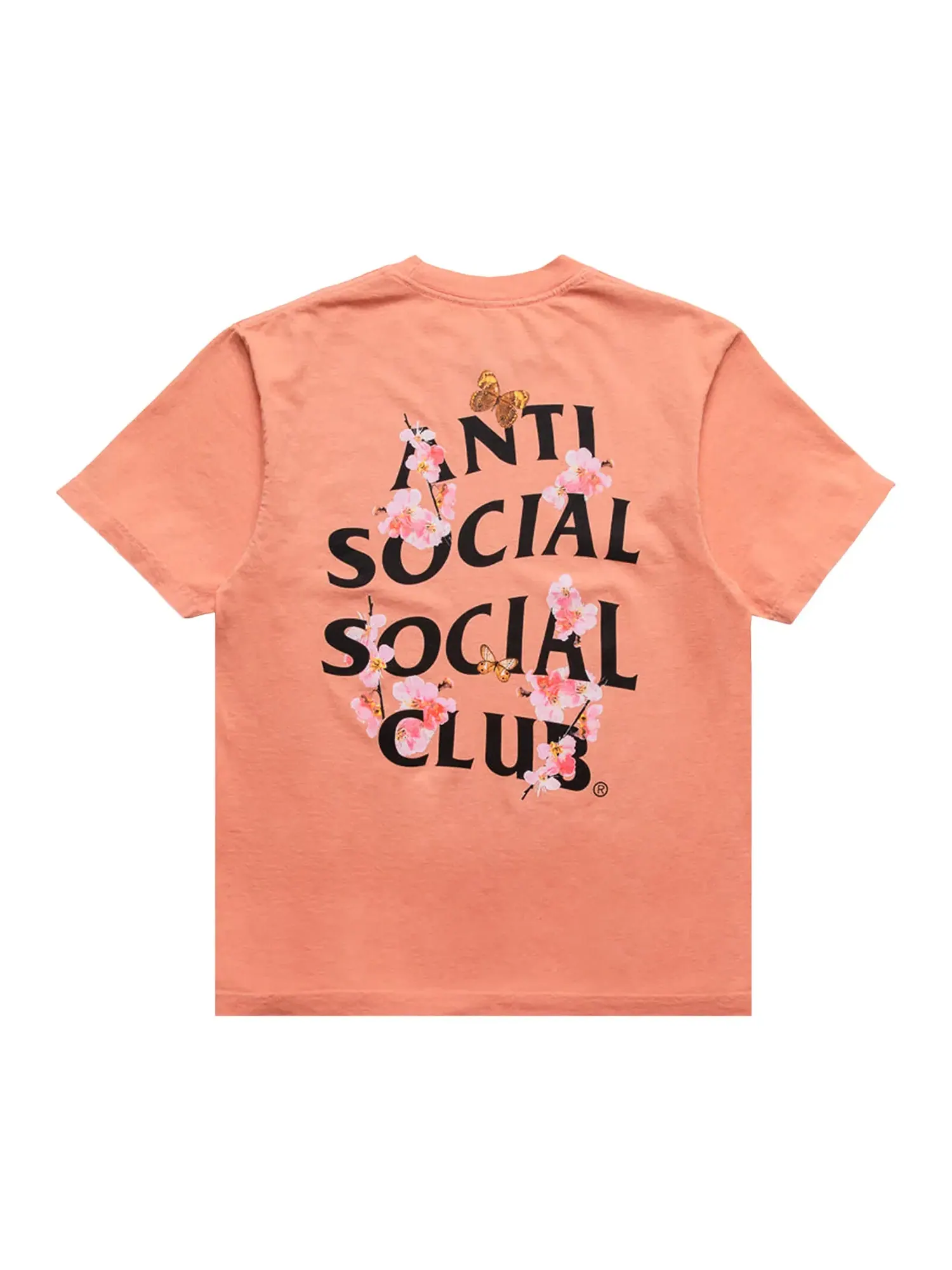Футболка Anti Social Social Club Kkotch — изображение 2 из 2, оранжевый