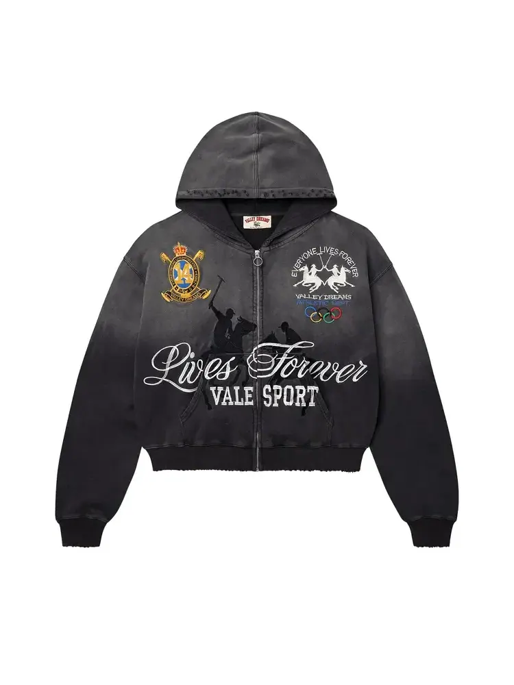Vale Forever Rock Zip Up 'Black'