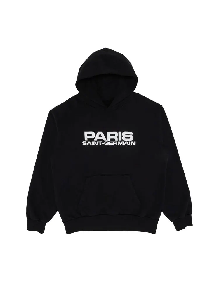 Худи GOAT Exclusive Paris Saint-Germain Block Logo Hoodie 'Black'