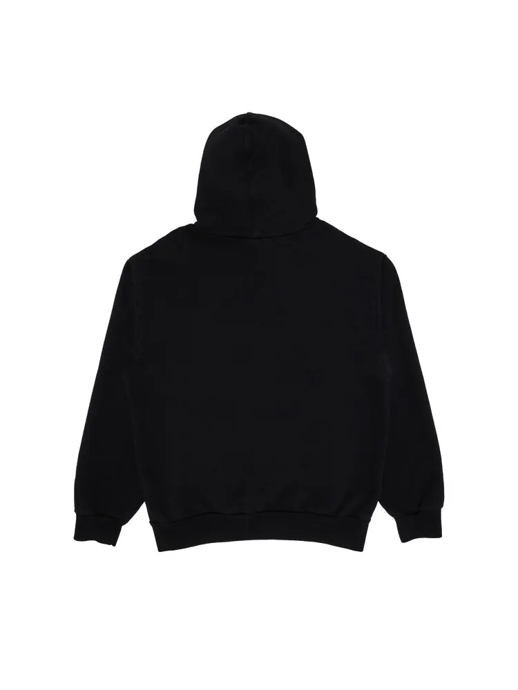 Худи GOAT Exclusive Paris Saint-Germain Block Logo Hoodie 'Black' — изображение 2 из 3, черный