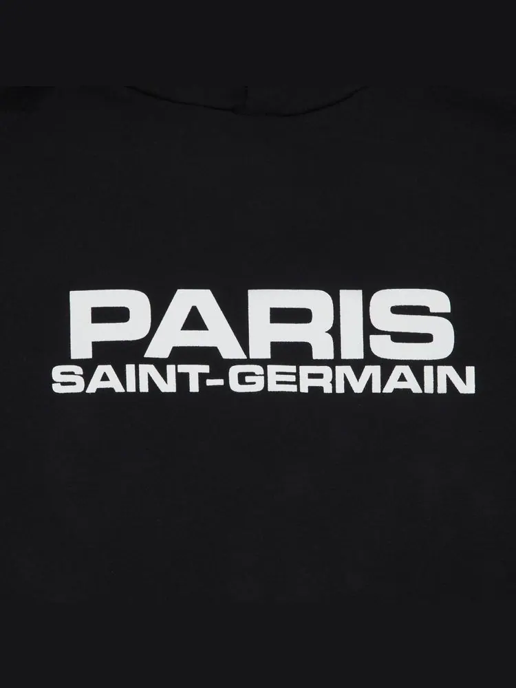 Худи GOAT Exclusive Paris Saint-Germain Block Logo Hoodie 'Black' — изображение 3 из 3, черный