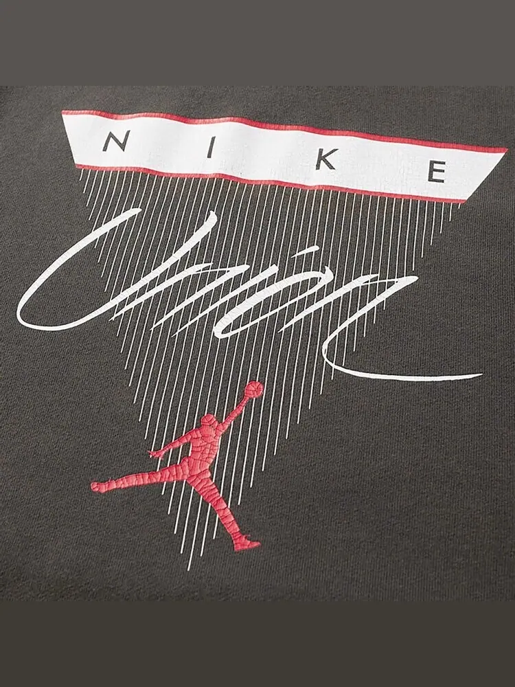 Худи Air Jordan x Union NRG Vault AJ Flight Hoodie 'Black' — изображение 2 из 2, черный