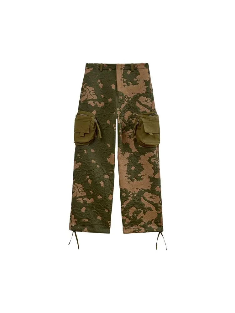 Брюки KidSuper x Piet 3D Knit Cargo Pants — мульти