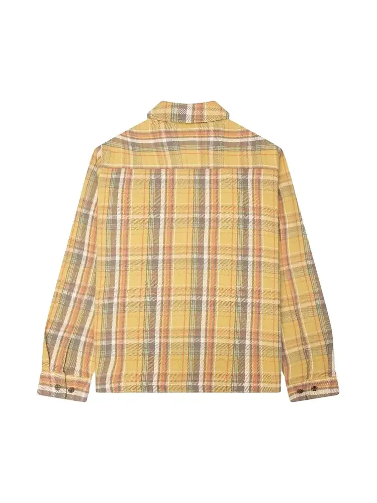 Awake NY Rivington Zip Flannel 'Yellow' — изображение 2 из 2, желтый