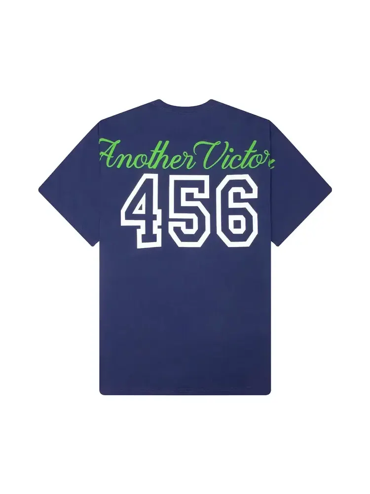 Футболка Awake NY Headcrack Champs Tee 'Navy' — изображение 2 из 2, синий