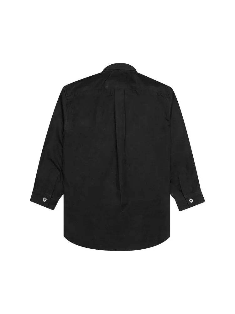 Рубашка Comme des Garçons PLAY Shirt 'Black' — изображение 2 из 2, черный