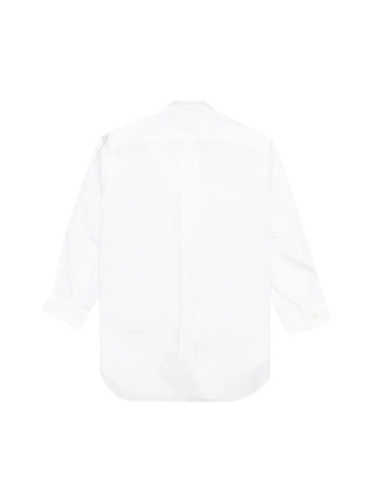 Рубашка Comme des Garçons PLAY Shirt 'White' — изображение 2 из 2, белый