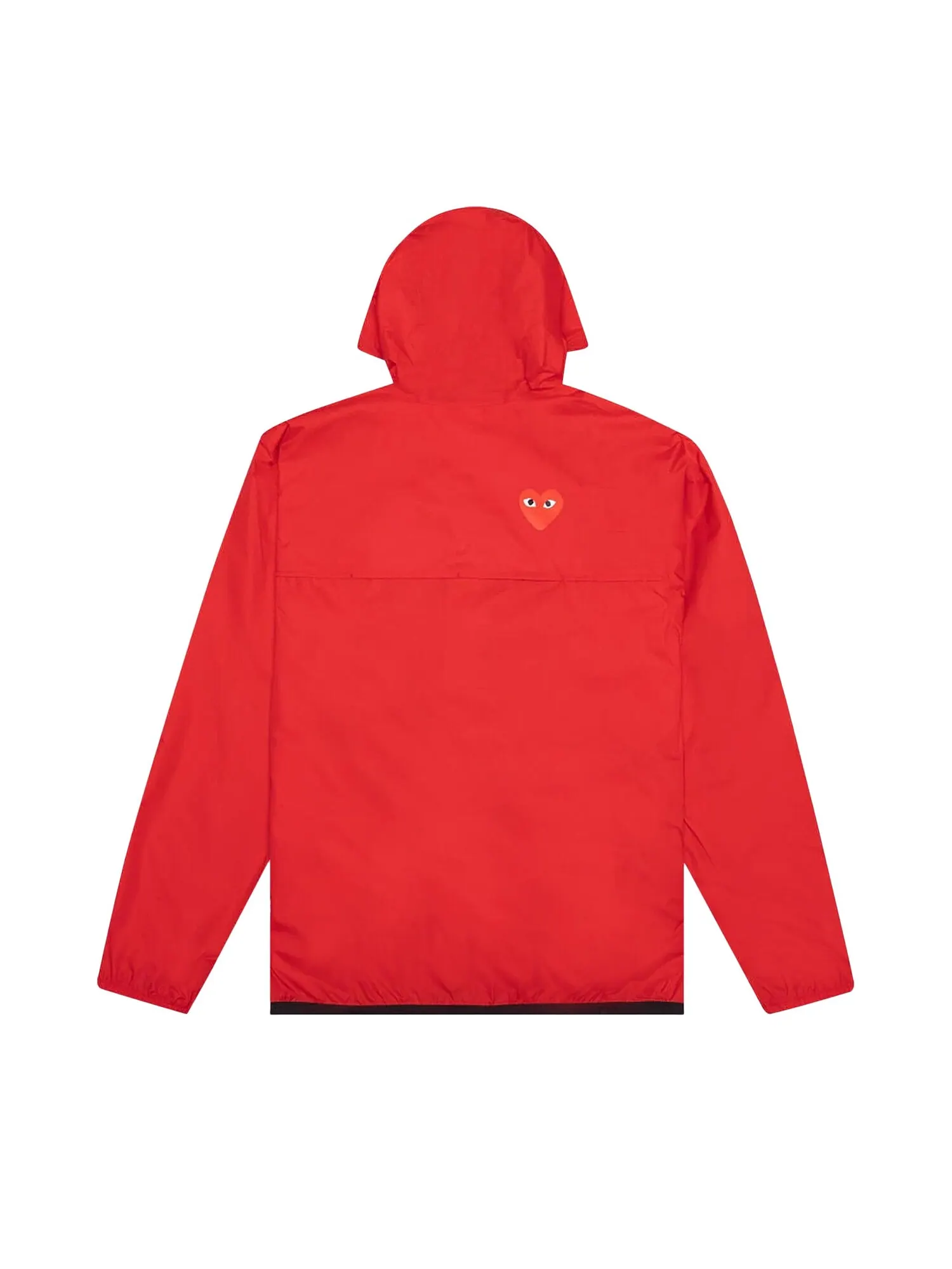 Куртка на молнии с полной молнией Comme des Garçons PLAY x K Way — изображение 2 из 2, красный