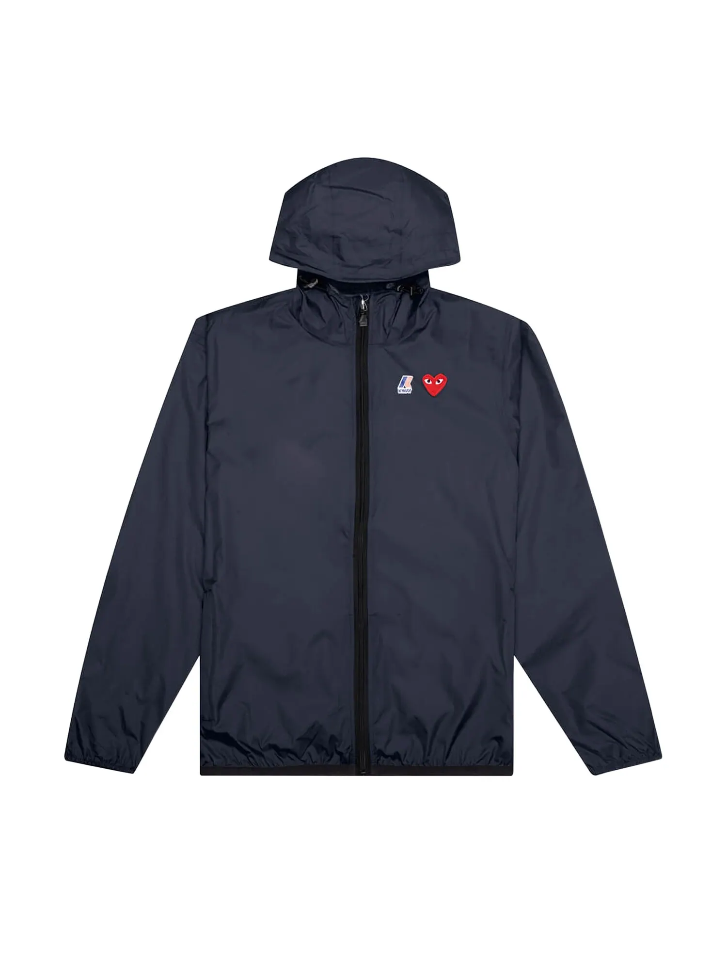 Куртка на молнии с полной молнией Comme des Garçons PLAY x K Way — изображение 1 из 2, синий
