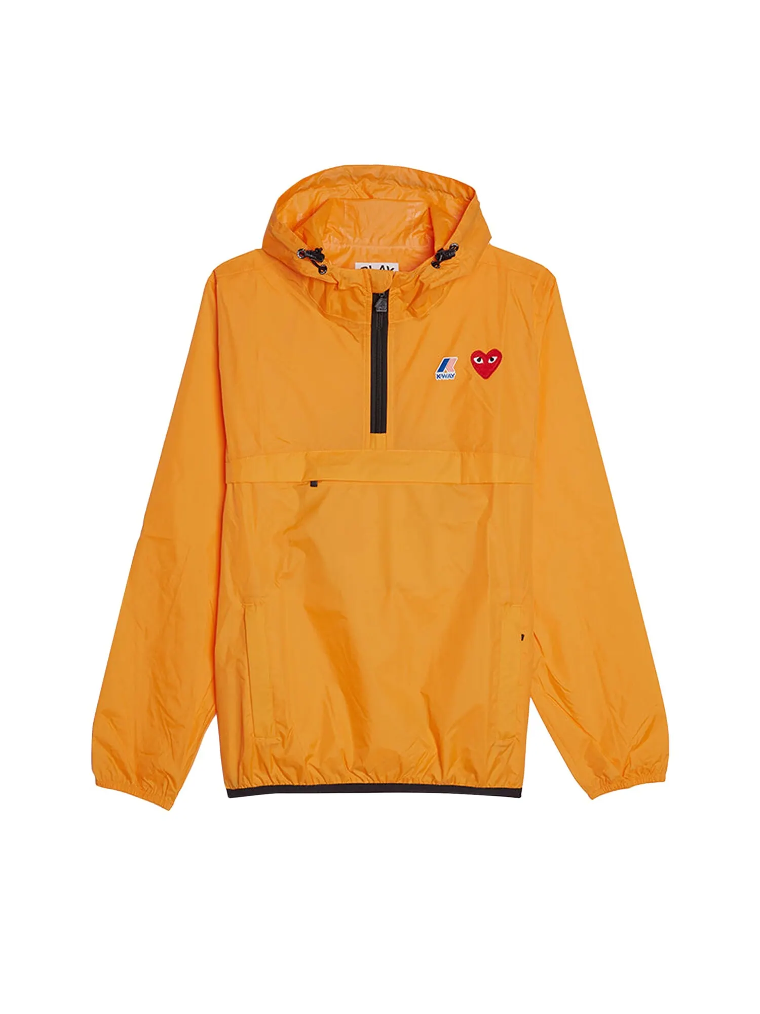 Куртка на молнии Comme des Garçons PLAY x K Way — изображение 1 из 2, оранжевый
