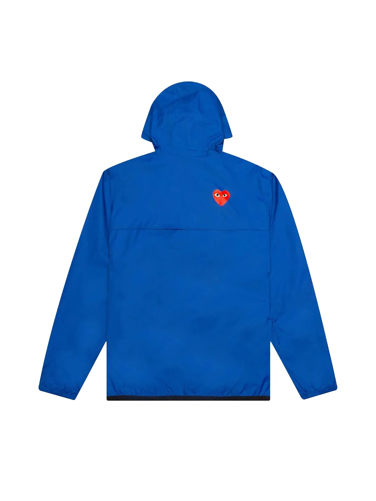 Куртка Comme des Garçons PLAY x K Way, синяя на молнии — изображение 2 из 2, синий