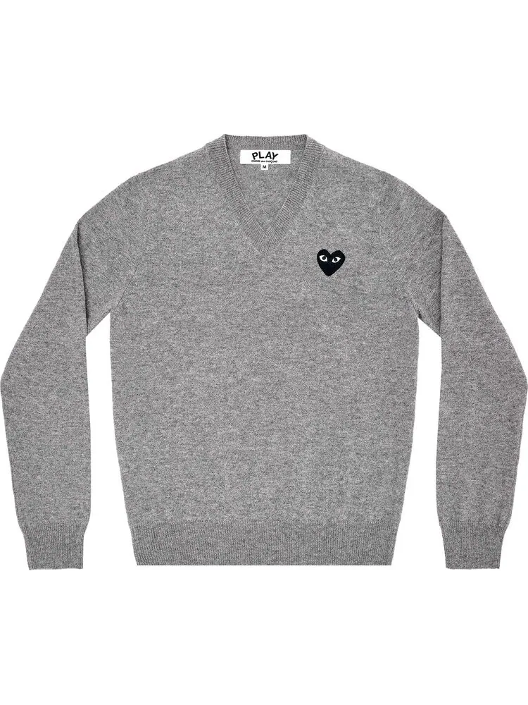 Свитер Comme des Garçons PLAY Knit Sweater 'Grey'