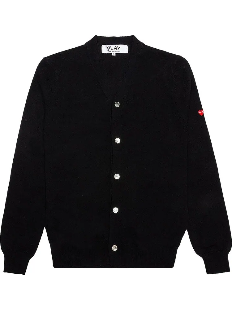 Кардиган Comme des Garçons PLAY Small Heart Cardigan 'Black'