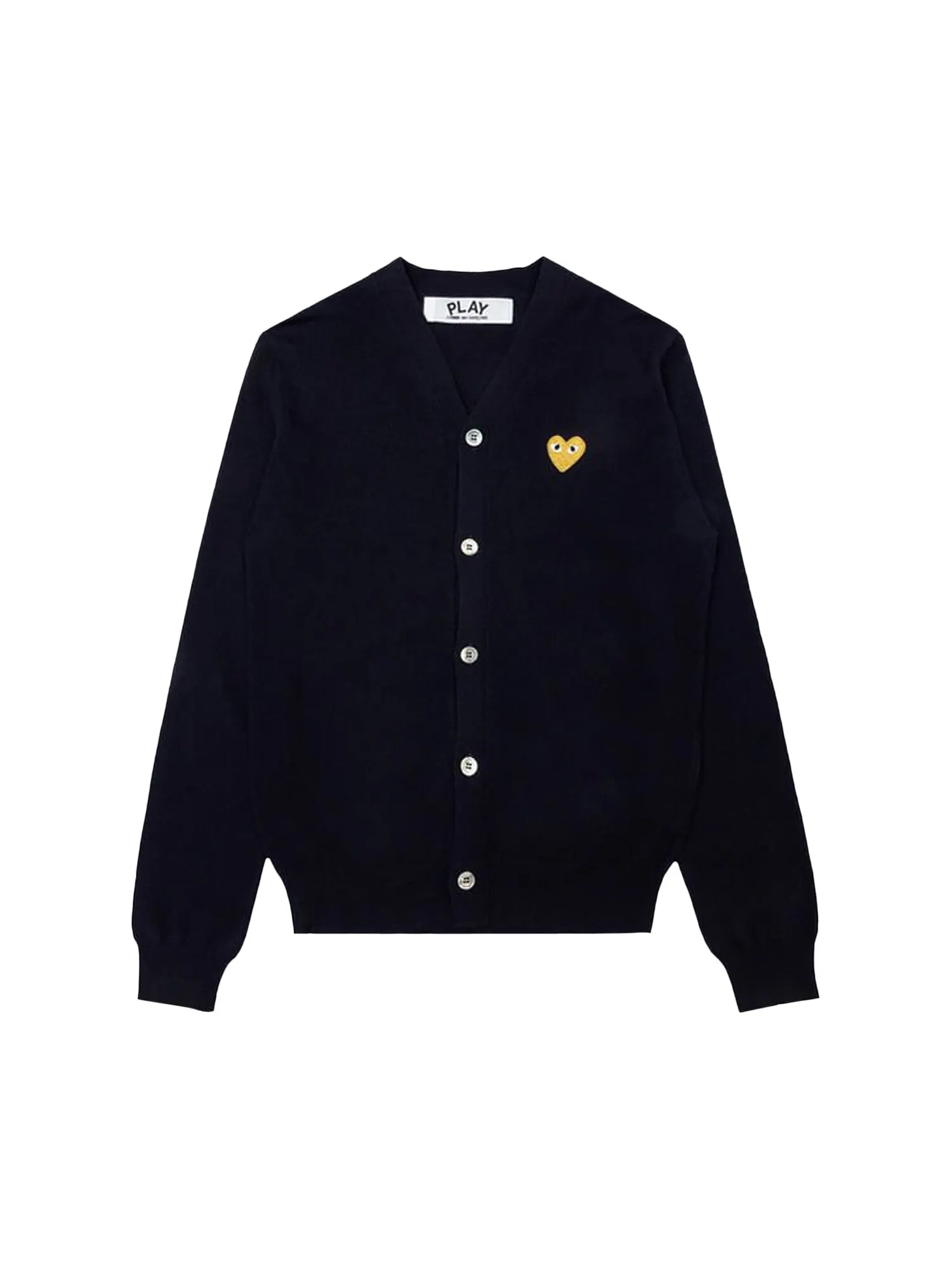 Кардиган Comme des Garçons PLAY Gold Heart — изображение 1 из 1, темно-синий