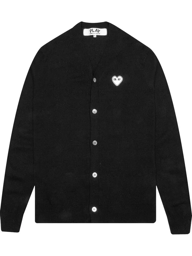 Кардиган Comme des Garçons PLAY V-Neck Cardigan 'Navy'