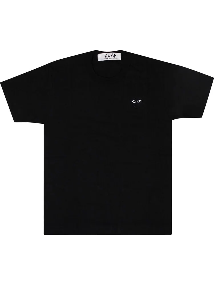 Футболка Comme des Garçons PLAY Heart T-Shirt 'Black'