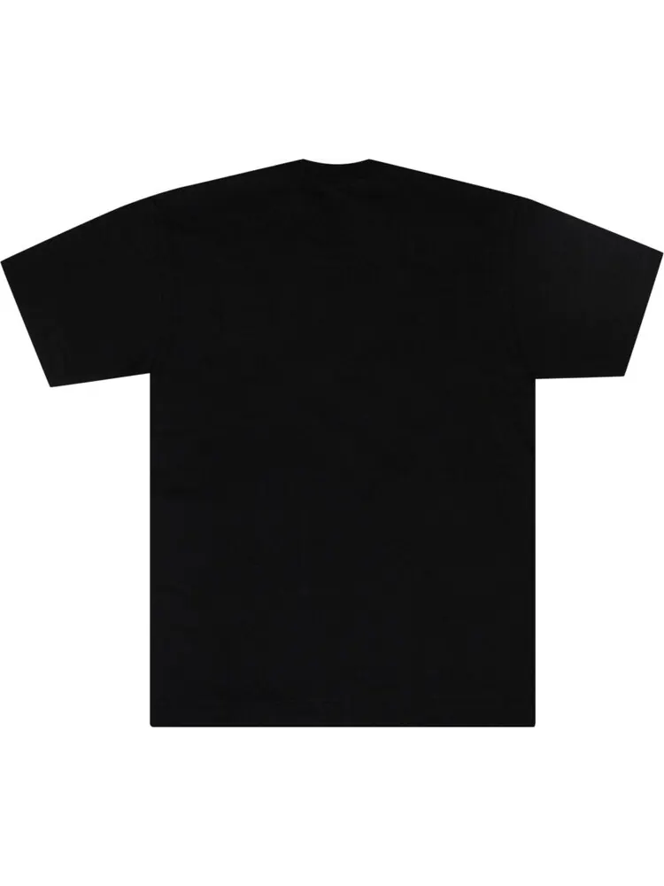 Футболка Comme des Garçons PLAY Heart T-Shirt 'Black' — изображение 2 из 2, черный