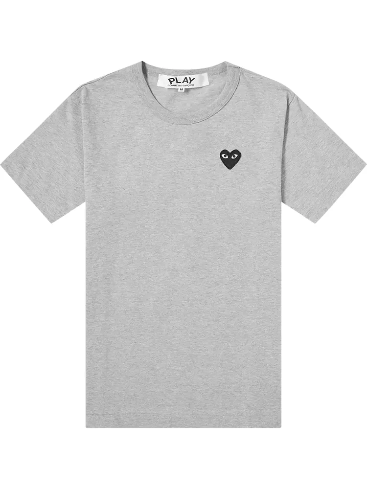 Футболка Comme Des Garçons PLAY Heart T-Shirt 'Grey'