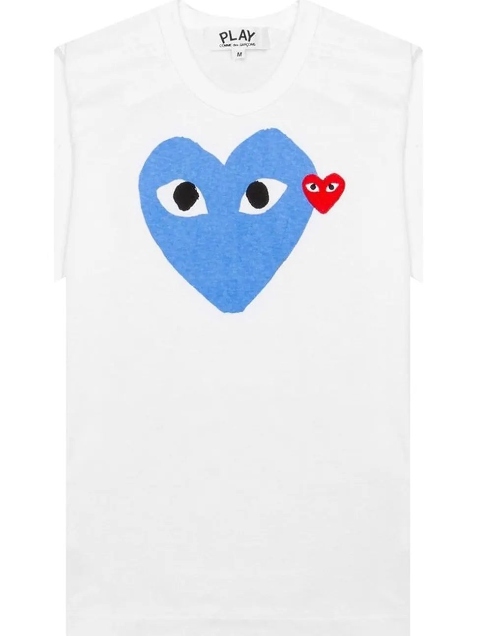 Футболка Comme des Garçons PLAY Colored Heart Tee 'Blue'
