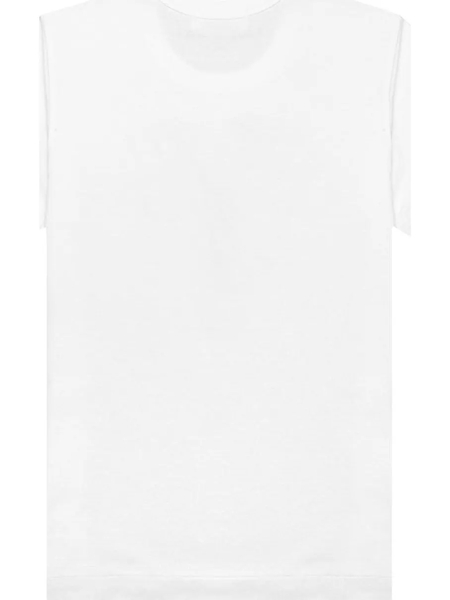 Футболка Comme des Garçons PLAY Colored Heart Tee 'Blue' — изображение 2 из 2, синий