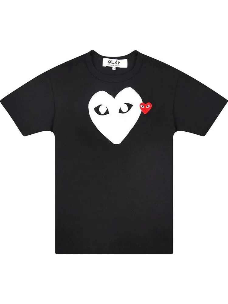 Футболка мужская Comme des Garçons PLAY с сердцем