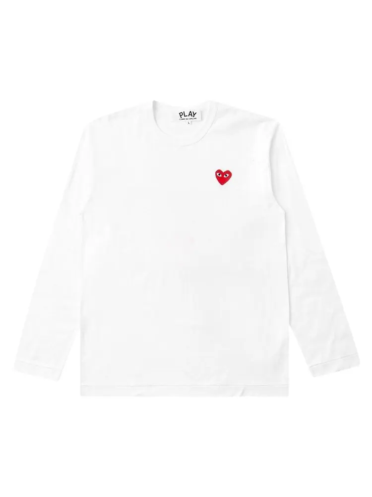 Лонгслив мужской Comme des Garçons PLAY с логотипом
