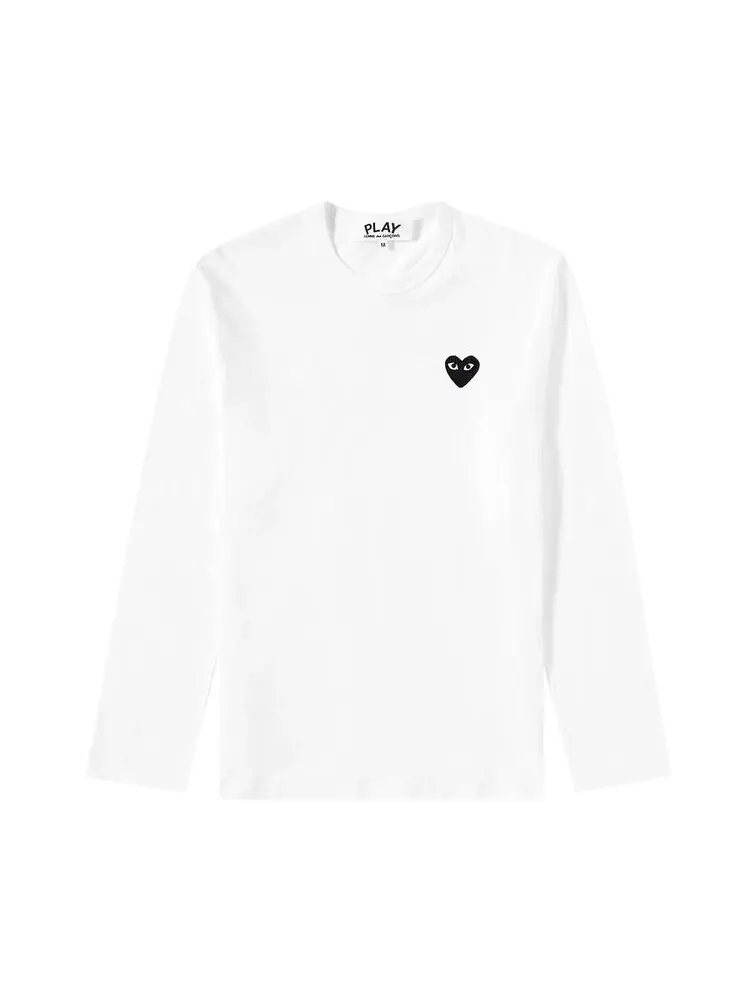 Футболка Comme des Garçons PLAY T-Shirt 'White'