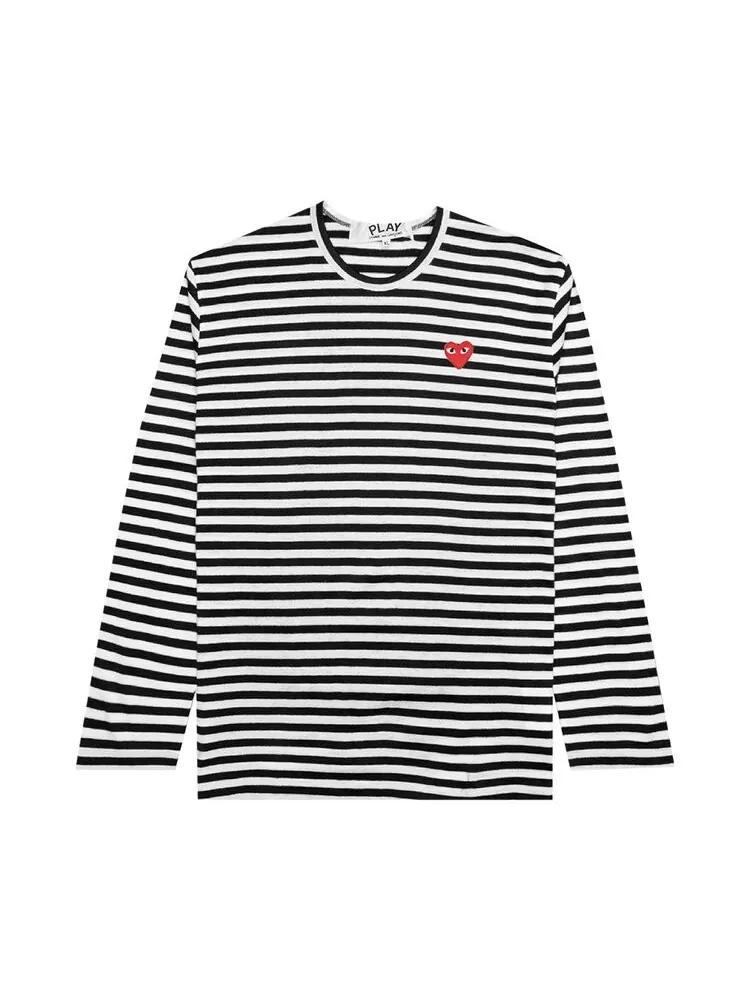 Лонгслив мужской Comme des Garçons PLAY в полоску