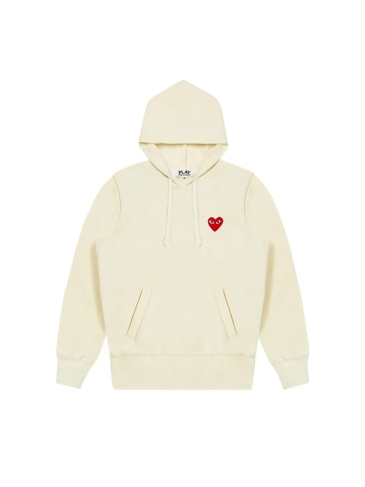 Худи Comme des Garçons PLAY Hoodie 'Ivory'
